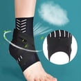 thumbnail image 3 of Ankle Brace, Ankle Brace Compression Wrap Support, Breathable, Stabilizing Ligaments, Pain Relief, Stretch Prevention, Sports Injuries And Recovery, 3 of 5