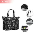 thumbnail image 2 of Halloween Skeleton Coffin Pattern Travel Tote Bags for Women Carry On,Large Weekender Bags for Women Travel,Multi Functional Duffle Bag for Work,Shopping,Sports, 2 of 5