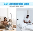 thumbnail image 5 of pannbo Type C Charger Fast Charging 6FT Cable USB Wall Charger Block for Samsung Galaxy A15 A16 A55 A25 A35 A05 C55 S10 S20 S21 S22 S23 S24 S25 Plus Ultra FE Note 10 20 Android Phone, 5 of 9