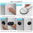 thumbnail image 4 of Refrigerator Lock for Kids, 4 Pack Proof Cabinet Locks with Adhesive, 4 of 5