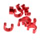 thumbnail image 3 of 10pcs Clips C Manga Guía Abrazaderas de Aluminio Duradero Alojamiento Bicicleta de Carretera rojo Sunnimix Bicicleta C Clip, 3 of 8