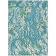 thumbnail image 2 of Addison Rugs Chantille Indoor/Outdoor Transitional Swirls Teal Washable Rectangle Rug, 3' x 5', 2 of 6
