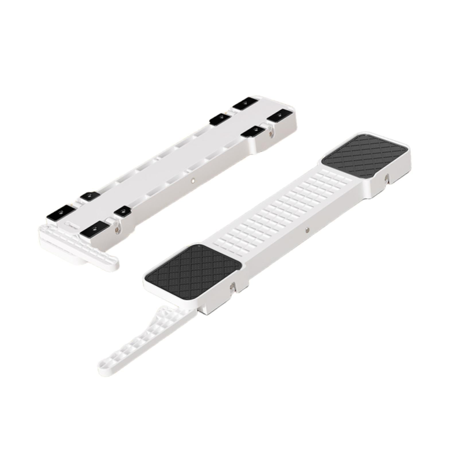 2 Set Appliance Roller Moving Mat Adjustable Height Retractable Wheels Support Up to 300kg Household
