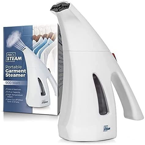 USA Fast Compact Steamer Fabric Clothes Garment Steam Iron Handheld Travel White 