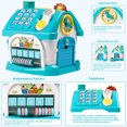 thumbnail image 3 of Marstone Baby Toys for 1 2 3 Year Old, Toddler Toys Age 1-2, 6-in-1 Montessori Toys House with Sound/Lights/Music/Clock/Telephone/Car, 3 of 7