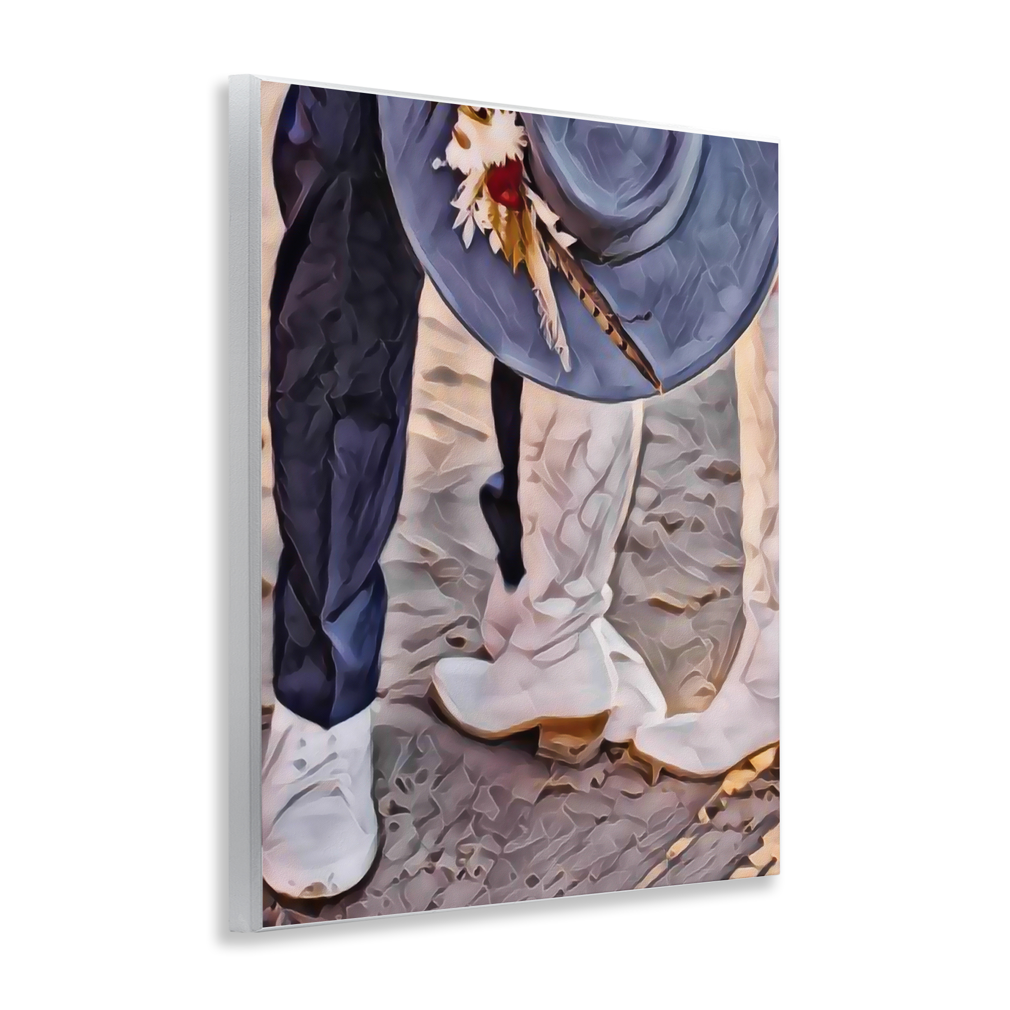 Elope In The Desert Wall Plaque Art, design by Jesse Keith