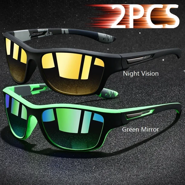 Typpkmm /Fashion Vintage Cycling Fishing Sports Sunglasses Men Women Running Classic Mountaineering Unisex Sun Glasses Uv400 Eyewear 3PCS