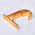 thumbnail image 4 of 10pcs Top Mounted Ceiling Suspended Bracket Roman Rod Single Holder Base Stand Curtain Accessories, 4 of 6