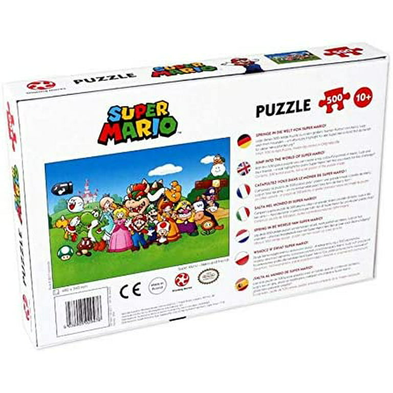 LLGX Super Mario 500 Pieces Jigsaw Puzzles Educational Toys For Kids M