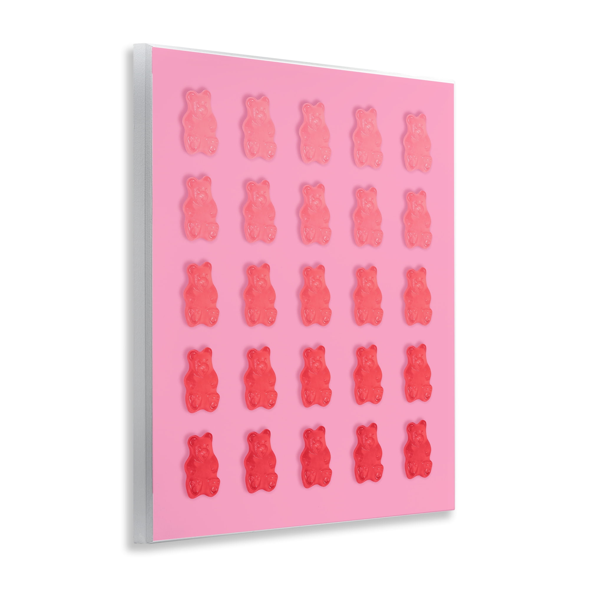 Stupell Industries Pink & Red Bear Gradient Wall Plaque Art, design by LISH Creative