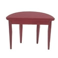 thumbnail image 1 of MasteelfCA Mini Maison Table Demi-Ronde Modèle Miniature Mini Mobilier en Bois Bureau Table, 1 of 8
