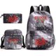 thumbnail image 1 of Bolso escolar Strange Story Stranger Things para niños, bolso de hombro, conjunto de tres piezas de un hombro, 1 of 1