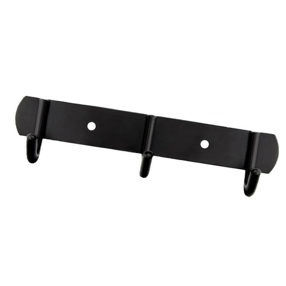 Stainless Wall Mounted Coat Hook Hook , Door Rack Hanger for Hanging 3 Hooks