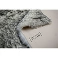 thumbnail image 4 of A&E Bath and Shower Faux Sheepskin 72"x48" Animal Shaped Fabric Rug in Gray, 4 of 4