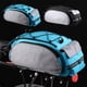 thumbnail image 1 of Bolsa portabicicletas para asiento trasero | Mochila de ciclismo de gran capacidad para deportes al aire libre | Poliéster 600D, resistente al agua, reflectante, correa para la mano/el hombro, 3, 1 of 8