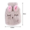 thumbnail image 7 of Travelwant Hot Hot Water Bottle with Soft Cover Large Classic BPA Free Hot Water Bag for Pain Relief, Neck, Shoulder Pain and Hand Feet Warmer, Menstrual Cramps, Hot Compress and Cold Therapy, 7 of 7