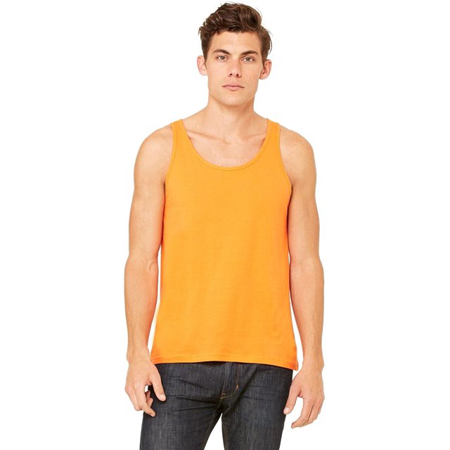 BELLA Canvas Unisex Jersey Tank - White - 5XL - Style 3480 - Original Label