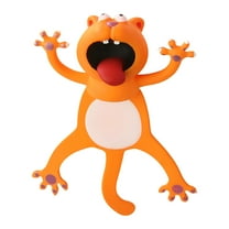 Fufafayo under $5 3D Bookmark, 3D Bookmark, Funny Animal PVC Page Markers, Cute Squished Creature Bookmarks, for Books, Textbook, Reading, Gift for Kids, Students, Read Lovers, Library