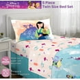 thumbnail image 6 of Franco Disney Princess Mulan Kids Bedding Super Soft Microfiber Comforter and Sheet Set, 4 Piece Twin Size, (Official Licensed Product), 6 of 7