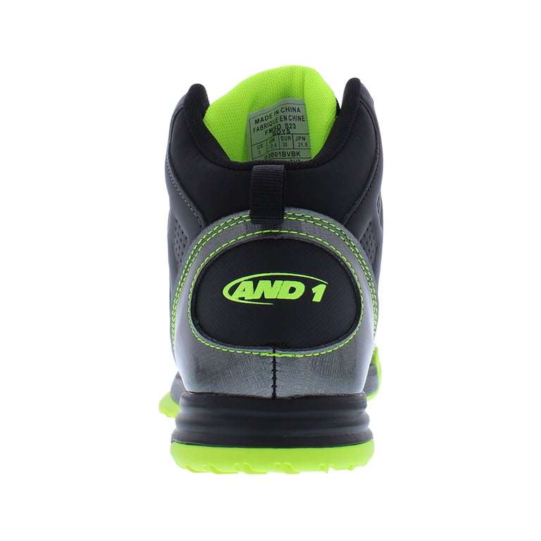 AND1 MNAN1300013 Mens Size 12 Grey Lime Green Athletic Shoes‎ NOB AND1 MNAN1300013 Mens Size 8 Grey Lime Green Athletic Shoes  main image 4