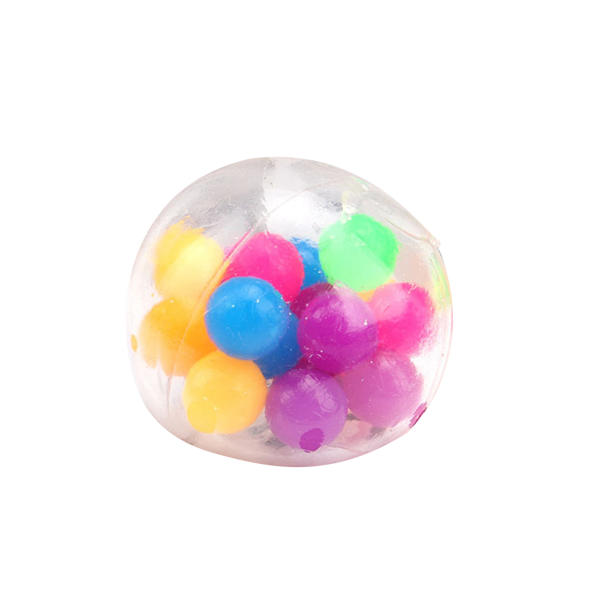 1 Squishy bead filled squeeze stress ball kids autism fidget 