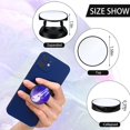 thumbnail image 2 of 60 Pièces Sublimation Téléphone Poignée Support Expansion Socket Pliable Support Support de Doigt Support de Téléphone Support avec Autocollant Double Face pour Téléphone Intelligent et Tablettes (Noir), 2 of 7