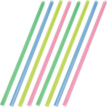 20Pcs 4 Colors Transparent Plastic File Folders Organizer Sliding Bar Strip Mixed Color 310x10x11mm 5pcs/color