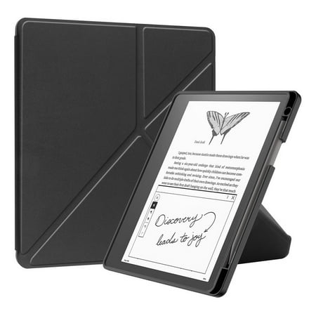Smart Case for Kindle Scribe 10.2 inch,Multi-Folding PU Leather Stand Cover with Magnetic Closure, Shockproof Full Protection Shell, Auto Wake/Sleep Functionality