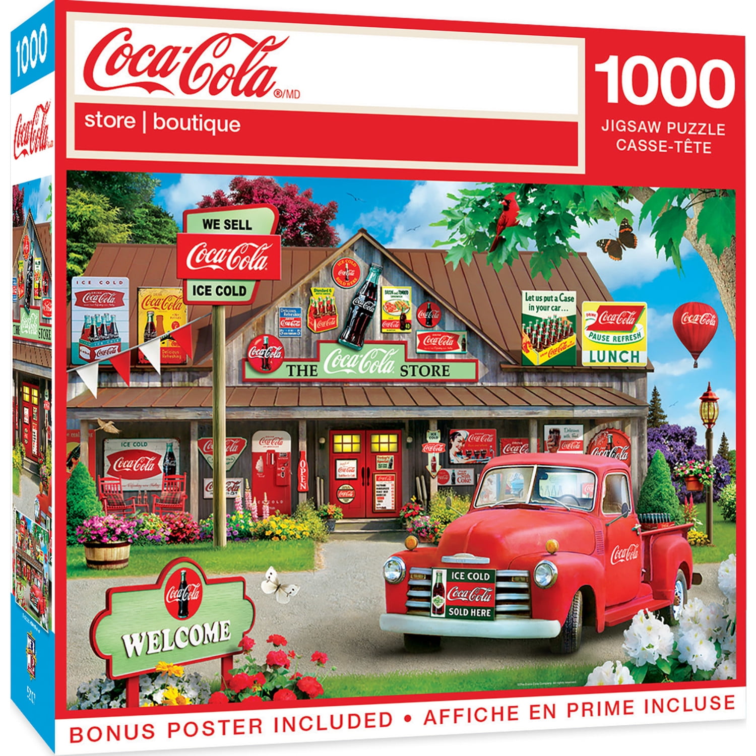 MasterPieces 1000 Piece Jigsaw Puzzle - The Coca-Cola Store