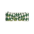thumbnail image 2 of Yiaed Light Green Squares Print Newborn Baby Hat Infant Baby Beanie Top Knot Stretchy Hats, 2 of 5