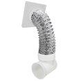 thumbnail image 5 of Aluminum Dryer Vent Hose Dryer Hose Air Ducting Flexible 90 Degree Dryer Vent Elbow for HVAC Ventilation Heating Cooling, 5 of 5