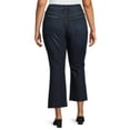 thumbnail image 3 of Terra & Sky Women's Plus Size Cropped Bootcut Jeans, 3 of 6