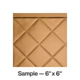 thumbnail image 1 of FASÄDE Quilted Decorative Vinyl Backsplash Panel in Antique Bronze (6X6 Inch Sample), 1 of 2