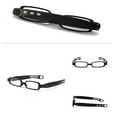 thumbnail image 6 of Compact Mini Pocket Pen Clip Readers 360°Twist Presbyopic Eyeglasses Reading Glasses Folding Portable Anti Blue Light BLACK STRENGTH 3.5X, 6 of 8