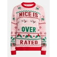 thumbnail image 5 of No Boundaries Christmas Sweater, Lightweight, Women's, 5 of 5