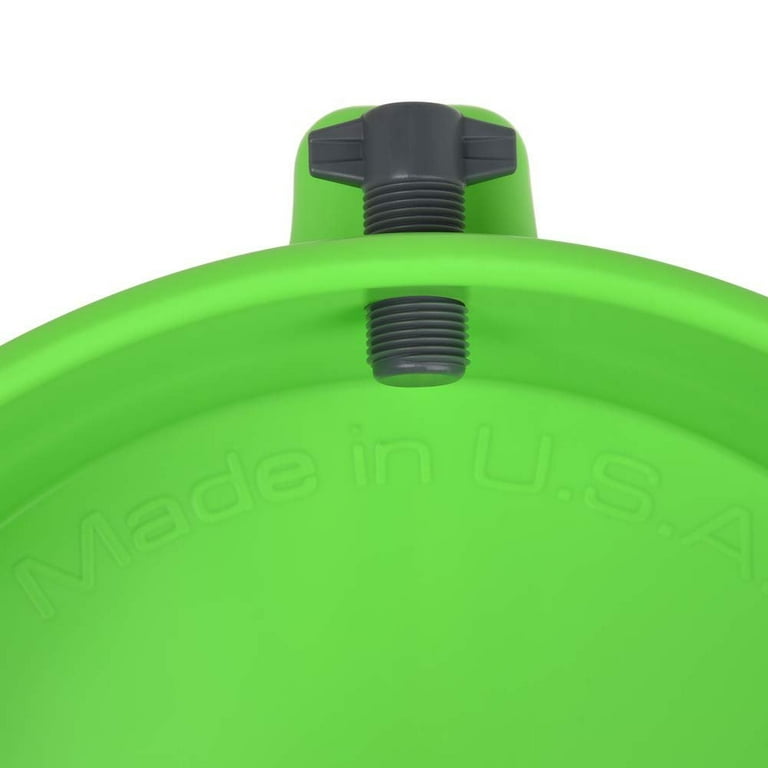  Liquid X Original Bucket Dolly - Lime Green with 3 Gray  Casters - Larger Wheels for Smoother Maneuvering : Industrial & Scientific