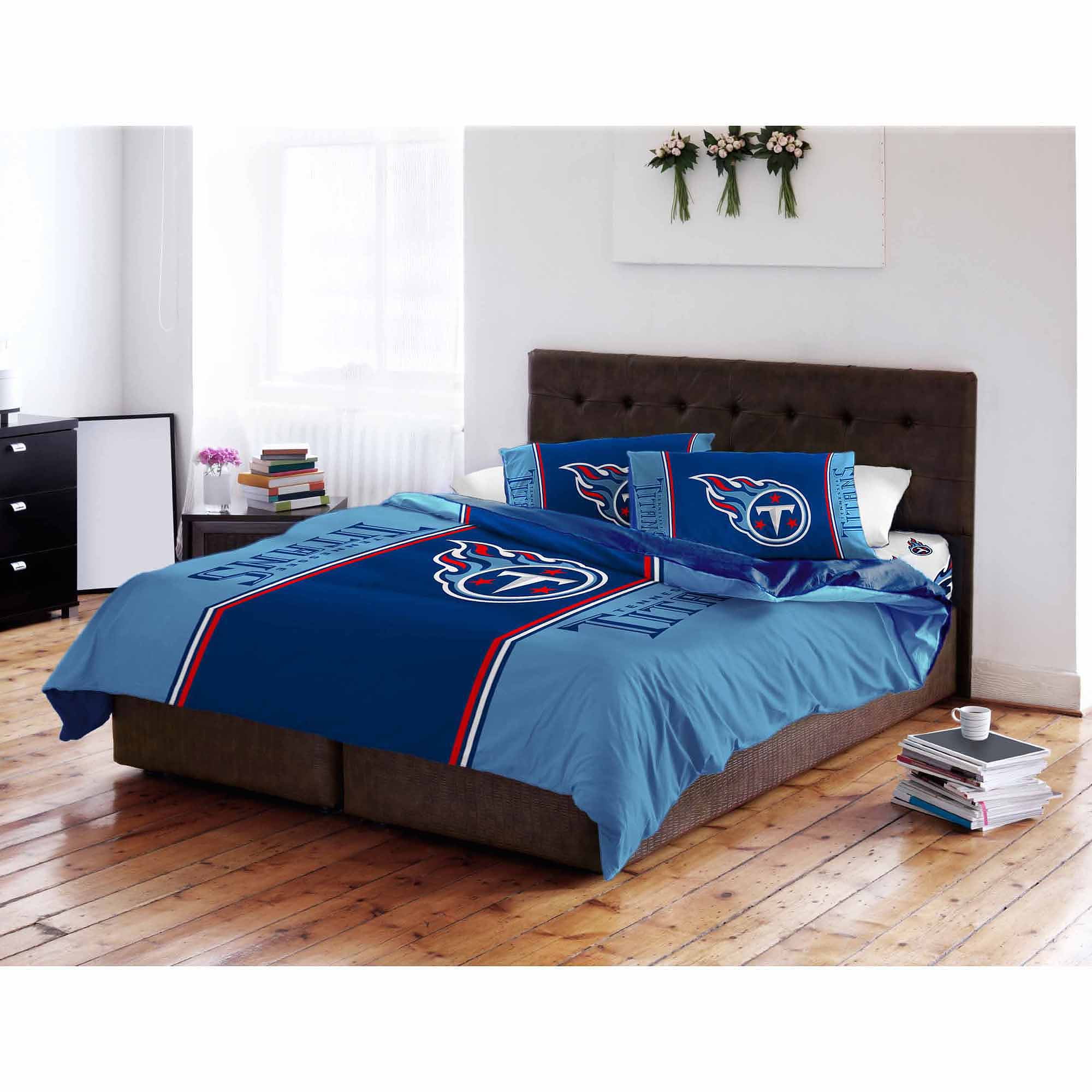 Nfl Tennessee Titans Twin Full Bedding Comforter Com Departments