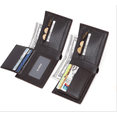 thumbnail image 3 of Soft Pu Leather Wallet, Clear Id Pocket Standard-Size Credit Card Slots Security For Personal Information, 3 of 5