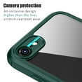 thumbnail image 6 of Dteck iPhone SE 2020 Case, Dual Layer Full Body Shockproof Protection Case Double Sides Tempered Glass Cover Flexible TPU Bumper For iPhone SE 2020 / iPhone 7 / iPhone 8, Deep Green, 6 of 9