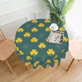 thumbnail image 1 of St. Patricks Day Tablecloth Round Table Cloths 60 Inch Wrinkle Resistant Picnic Table Covers Washable Polyester Camping Tablecloth for Kitchen, Camping, Party, Dinner, 1 of 6