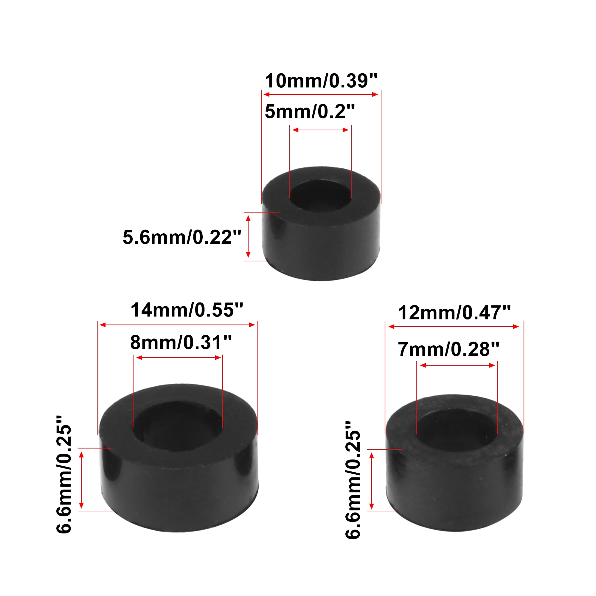 Unique Bargains Rubber Diesel Fuel Line Set for Ford Diesel 1999-2003