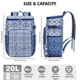thumbnail image 3 of Cooler Backpack 26 Cans Portable Backpack Coolers Insulated Leak Proof,Camping Cooler Backpack for Travel,Beach,Camping,Picnic,Lunch Backpack for Women Men, 3 of 6