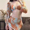 thumbnail image 5 of ZPAQI Push Up Swimsuits with Cover Up and Beach Skirt 4 Pieces Bathing Suit for Women, 5 of 16