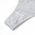 thumbnail image 7 of Women's Cotton Wireless Seamless Bra and Thongs Sets Comfort Wirefree Bralette Bra, 7 of 7