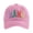 Pink, variant on Vintage Washed Cotton MAMA Baseball Cap, Adjustable Two Tone Dad Hat, Trendy Mother's Day Gift for New Mom & Grandma Pink One Size