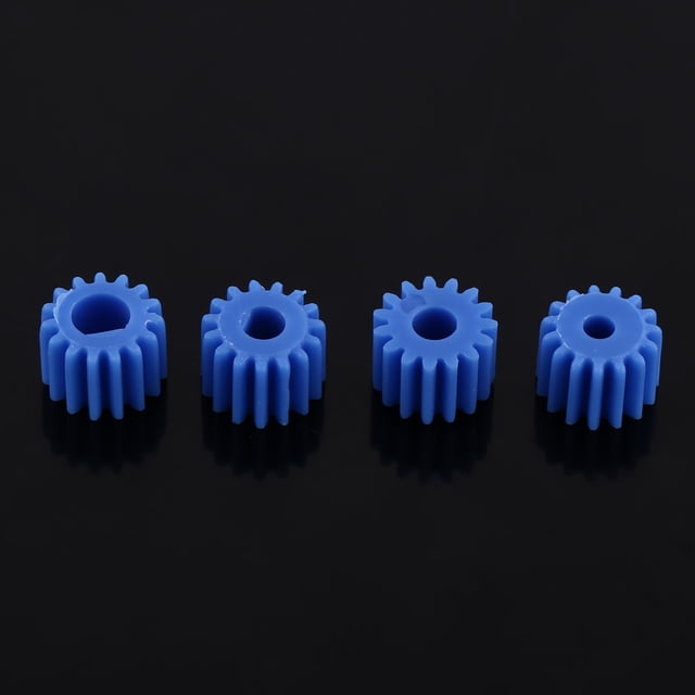 Accesorios de juguete, 26 piezas de engranaje de eje helicoidal de husillo de plástico Engranaje de plástico Eficiencia óptima