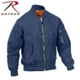 thumbnail image 1 of Rothco Lightweight MA-1 Flight Jacket - Navy Blue, 1 of 2