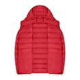 thumbnail image 4 of Women's Premium 90 Down Jacket Hooded Winter Coat Lightweight Warm Compressible Outerwear With Carry Pouch, 4 of 4