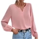 thumbnail image 2 of Ichuanyi liquidación de la mujer con cuello de satén para mujeres blusas de manga de color sólido blusas camisetas ICHUANYI WER2023081604707, 2 of 9