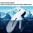 thumbnail image 4 of Ski Mittens, Windproof Snow Mitts White  for Outdoor Work M,L,XL, 4 of 7